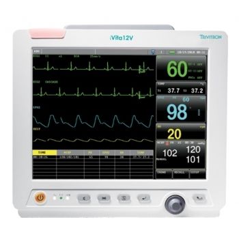 Tischgerät-Patientenmonitor - i Vita12V  - Trivitron Healthcare - EKG / Temperatur / NIBP