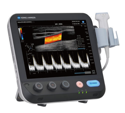 Tragbares Ultraschallgerät - SONIMAGE MX1 PLATINUM - Konica Minolta Healthcare - für Multifunktions-Ultraschall / Schwarz-Weiß / Farbdoppler