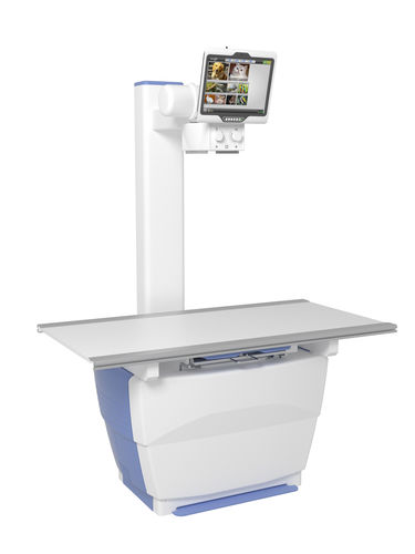 Veterinär-Röntgensystem - AeroDR VX - Konica Minolta Healthcare - digital / mit Tisch