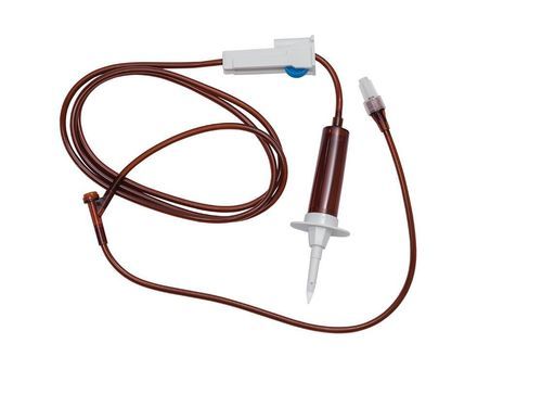 Infusionsset für Chemotherapie - IV Set For Oncology - Lars Medicare Pvt Ltd. - Polyvinylchlorid / mit Y-Verbinder / mit Lichtschutz