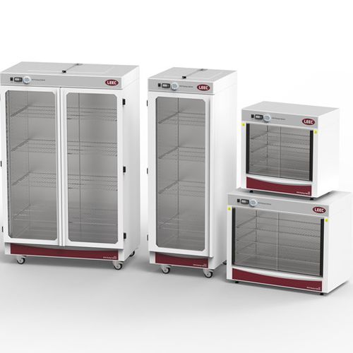 Schrank zur Trocknung - ECO series - LEEC  - für Laborglasware / Labor / mit Regal