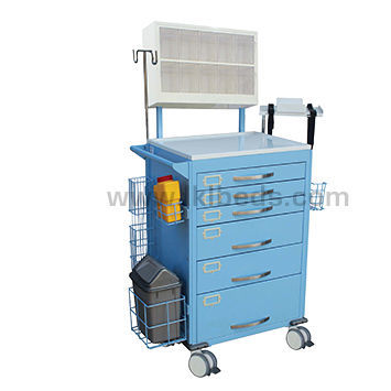 Medizinischer Wagen - CA3380 - LKL ADVANCE METALTECH SDN BHD - für Anästhesie / Mehrzweck / für Katheter