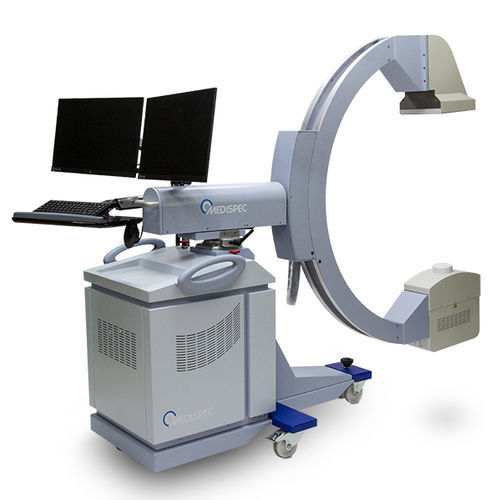 Mobiler C-Bogen - DETECTOR™ - Medispec - mit Flachbildsensor / mit integriertem Bildschirm