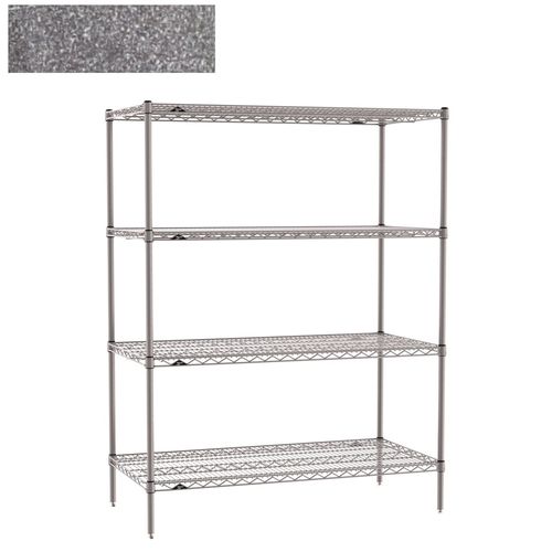 Regal / 4 Regalbretter - Super Erecta - InterMetro - für Behälter / vergittert