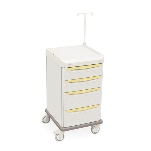 Medizinischer Wagen - SXRSISO - InterMetro - Mehrzweck / Isolation / mit Infusionsständer