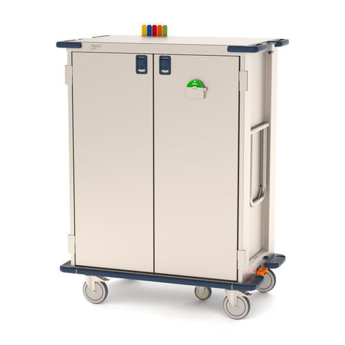 Wagen für Kliniken - CV36HS-5BFH-S2 - InterMetro - chirurgisch / für sterile Materialien / für OP-Saal
