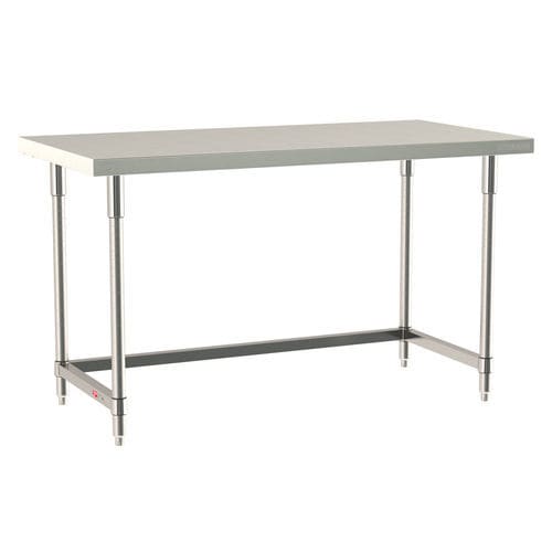 Arbeitstisch - TableWorx - InterMetro - Labor / rechteckig / Edelstahl