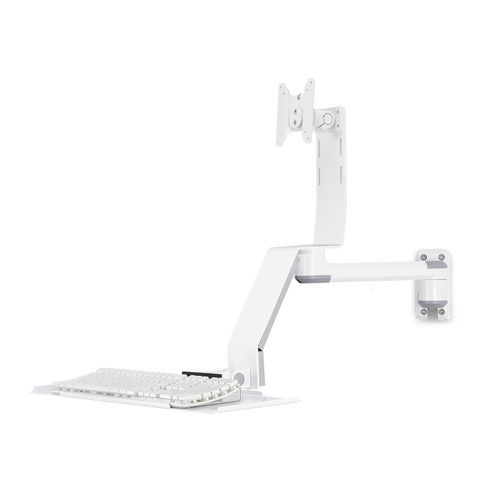 Knickarm-Tragarm - HM-5515 - Modern Solid Industrial - für Monitor / für medizinische Zwecke / wandmontiert