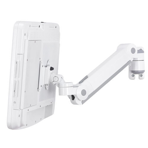 Knickarm-Tragarm - HM series - Modern Solid Industrial - für Monitor / für medizinische Zwecke / wandmontiert
