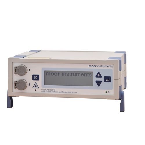 Patientenmonitor mit Laser-Doppler - MOORLAB-LDF - Moor Instruments - Tischgerät / TEMP / Blutfluss