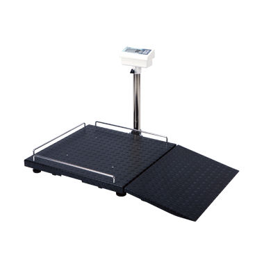 Elektronische Plattformwaage - BW-5150 - NAGATA SCALE - für Rollstuhl / kompakt / mit LCD-Display