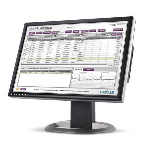 Universelle Software - audble®  - Natus Medical - Audiometrie / Datenverwaltung / Sensor