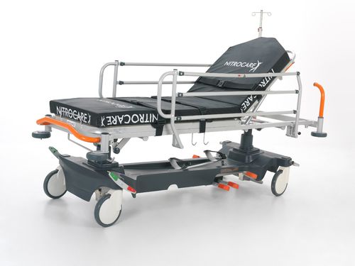Notfall-Fahrtrage - NTCR SD04 - NITROCARE - mechanisch / hydraulisch / höhenverstellbar