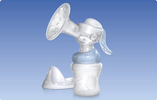 Manuelle Milchpumpe - SoftFlex™ - Nuby - Handgerät