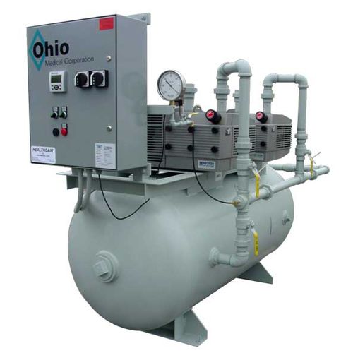 Medizinisches Vakuumsystem - D100-T2-V80 - Ohio Medical - Drehschieber / ölfrei
