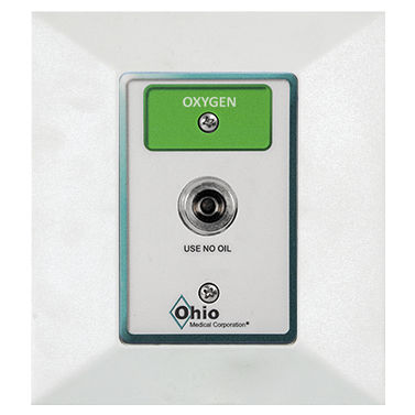 DISS-Steckdose - 261000-1 - Ohio Medical - für Rohrleitungssysteme für medizinische Gase / Sauerstoff