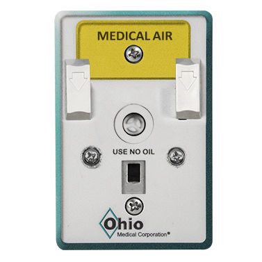 DISS-Steckdose - 261020-14 - Ohio Medical - für Rohrleitungssysteme für medizinische Gase / Luft