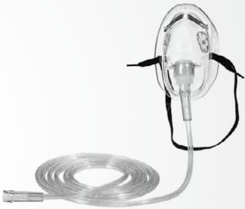 Wiederbelebungsmaske aus PVC - 02FM4999-CS - O-Two Medical Technologies - Silikon / Kunststoff / zum Einmalgebrauch