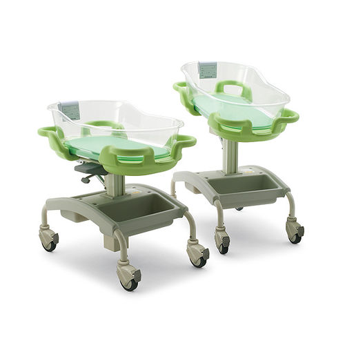Wiege für Krankenhäuser / höhenverstellbarer - KB-115/116 - PARAMOUNT BED - auf Rollen / transparent