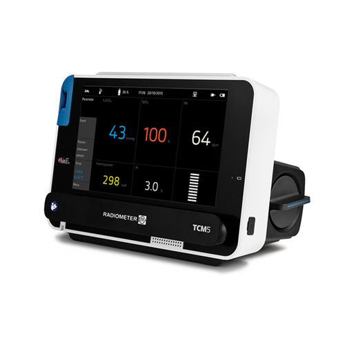 Transkutaner Patientenmonitor - TCM5 BASIC - Radiometer Medical - tragbar / Tischgerät / RESP