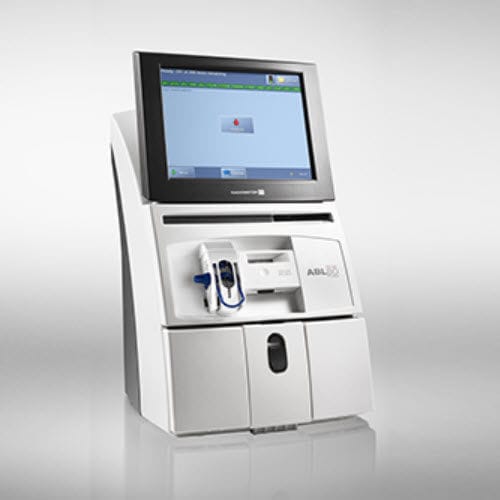 PO2-Blutgasanalysator - ABL80 FLEX CO-OX - Radiometer Medical - pCO2 / Cl- / Na+
