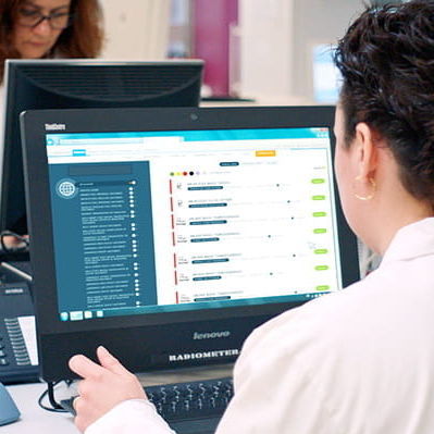Datenverwaltungssoftware - Radiometer Medical - Monitoring / Point-of-Care / Echtzeit