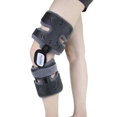 Knieorthese - O7-0 series - Rehan International - zur Stabilisierung der Kniebänder / mit Gelenk