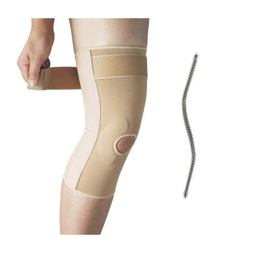 Knie-Stützbandage - A7-004 - Rehan International - Knie-Stützverband / Kniescheiben-Stabilisierung / L