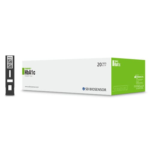 HbA1c-Schnelltest - 10A1C10B - SD BIOSENSOR. INC - für Diabetes / Vollblut / Fluoreszenz
