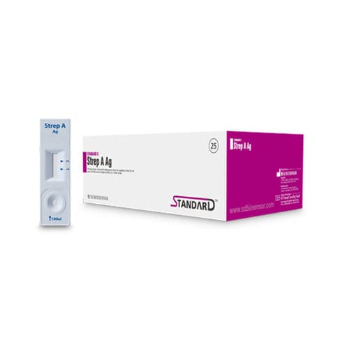 Atemwegserkrankungen-Schnelltest - 09STR40D - SD BIOSENSOR. INC - Antigene / A-Streptokokken / Rachenraum