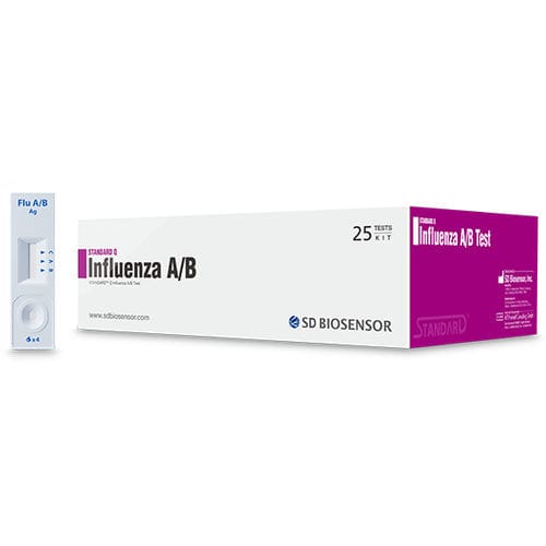Grippe-Testkit - 09INF40D - SD BIOSENSOR. INC - Influenza A / Influenza B / Nasen-Rachenraum