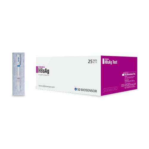 Testkit / Hepatitis B - 09HBS10C - SD BIOSENSOR. INC - Antigene / VHB / für Kliniken