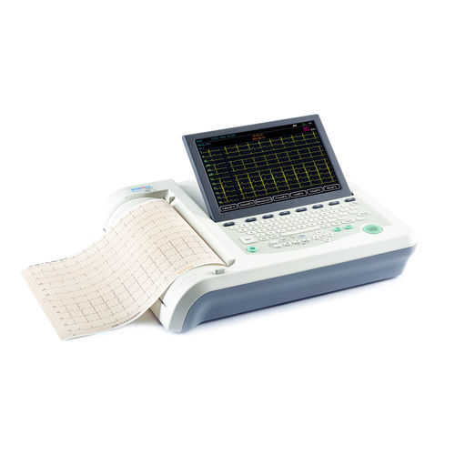 Ruhe-Elektrokardiograph - EM-1201 - ECGMAC - 12 Kanäle / digital / mit Drucker