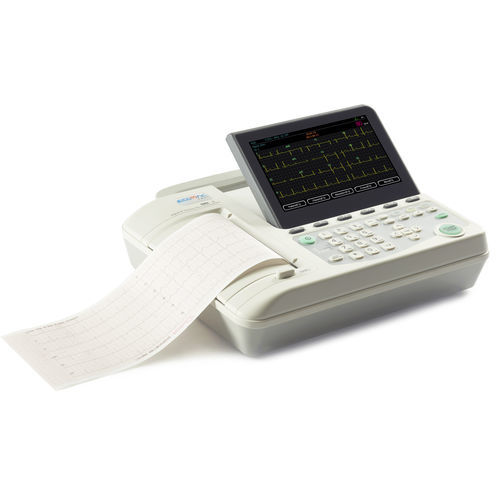 Ruhe-Elektrokardiograph - EM-601 - ECGMAC - 6 Kanäle / digital / mit Drucker