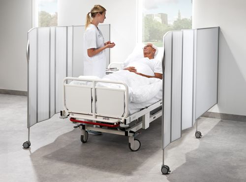 Zusammenklappbarer Medizinischer Bettschirm - EXTENSION - Silentia