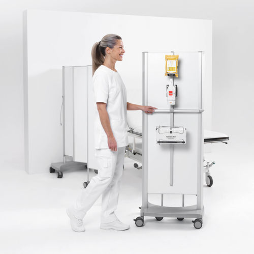 Träger für hydroalkoholisches Gel - PPE - Silentia - polmontiert