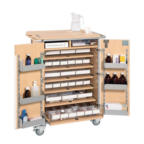Medikamentenwagen - Sun-DT8-UDS - Sunflower Medical - Pflege / Lager / zur Medikamentenausgabe