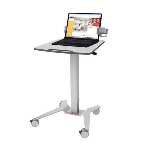 Mobiler Computerwagen - Sun-KLS3 - Sunflower Medical - höhenverstellbarer