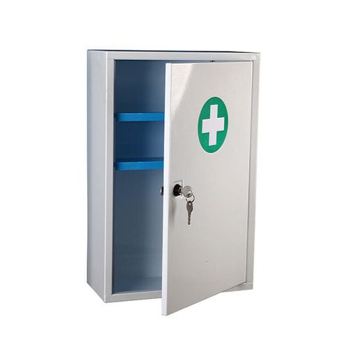 Erste-Hilfe-Schrank - DC660909 - Suzhou SunMed - wandmontiert / Metall / 1 Tür