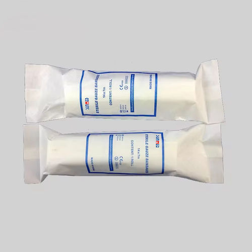 Baumwolle-Mullbinde - Suzhou SunMed - steril / absorbierend