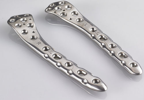Kompressionsplatte für Oberschenkelknochen - Taeyeon Medical - distal / mit Verriegelung / Metall