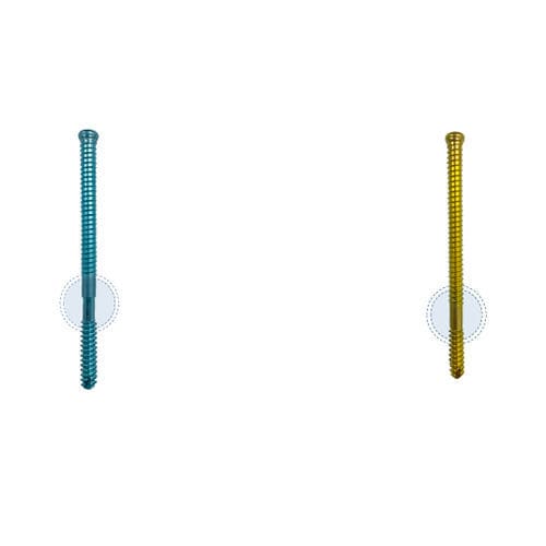 Knochen-Kompressionsschraube / für Oberschenkelknochen - TDM - Titan