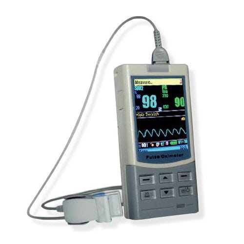 Handgerät-Pulsoximeter - TDM-PO-300M - Timesco - medizinisch / mit separatem Sensor