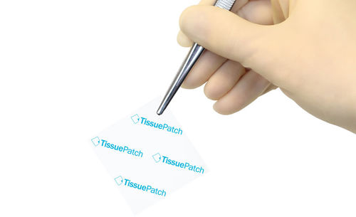 Thorax-Chirurgie-Matrix - TissuePatch - Tissuemed - synthetisch / transparent