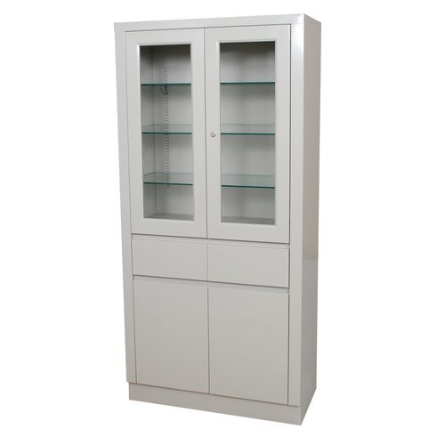 Vitrine für chirurgische Instrumente - 7142  - UMF Medical - für Krankenhaus / mit Regal / mit Schublade