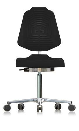 Labor-Bürostuhl - WS 1220 GMP XL - Werksitz - auf Rollen / höhenverstellbar