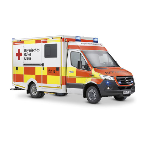 Paramedizinische Ambulanz - WAS 500 - WAS - Wietmarscher Ambulanz- und Sonderfahrzeug - mit Kofferaufbau / Typ C / 4x4