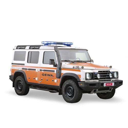 Mobile Krankenstation / Notfall - WAS 900 - WAS - Wietmarscher Ambulanz- und Sonderfahrzeug - LKW / 4x4 / Diesel