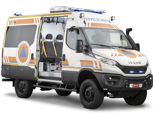 Mobile Krankenstation / Transport - WAS 900  - WAS - Wietmarscher Ambulanz- und Sonderfahrzeug - für Rettungsmanöver / Mehrzweck / Transporter