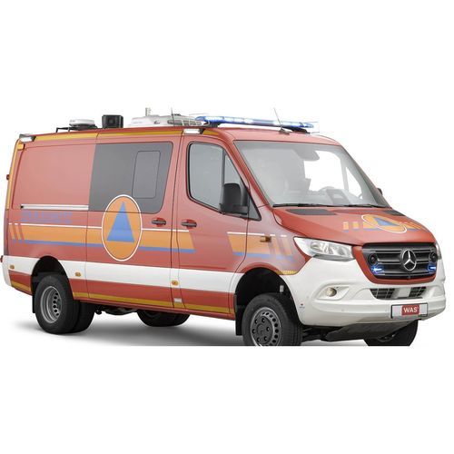 Mobile Krankenstation / Katastrophenschutz - WAS 900 - WAS - Wietmarscher Ambulanz- und Sonderfahrzeug - Notfall / für Rettungsmanöver / Transporter